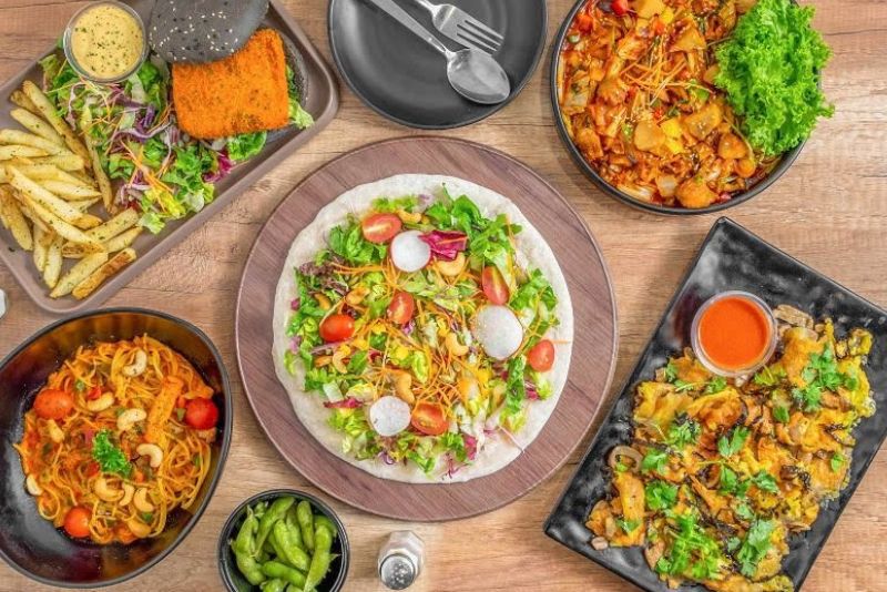 vegetarian food in singapor _ saute